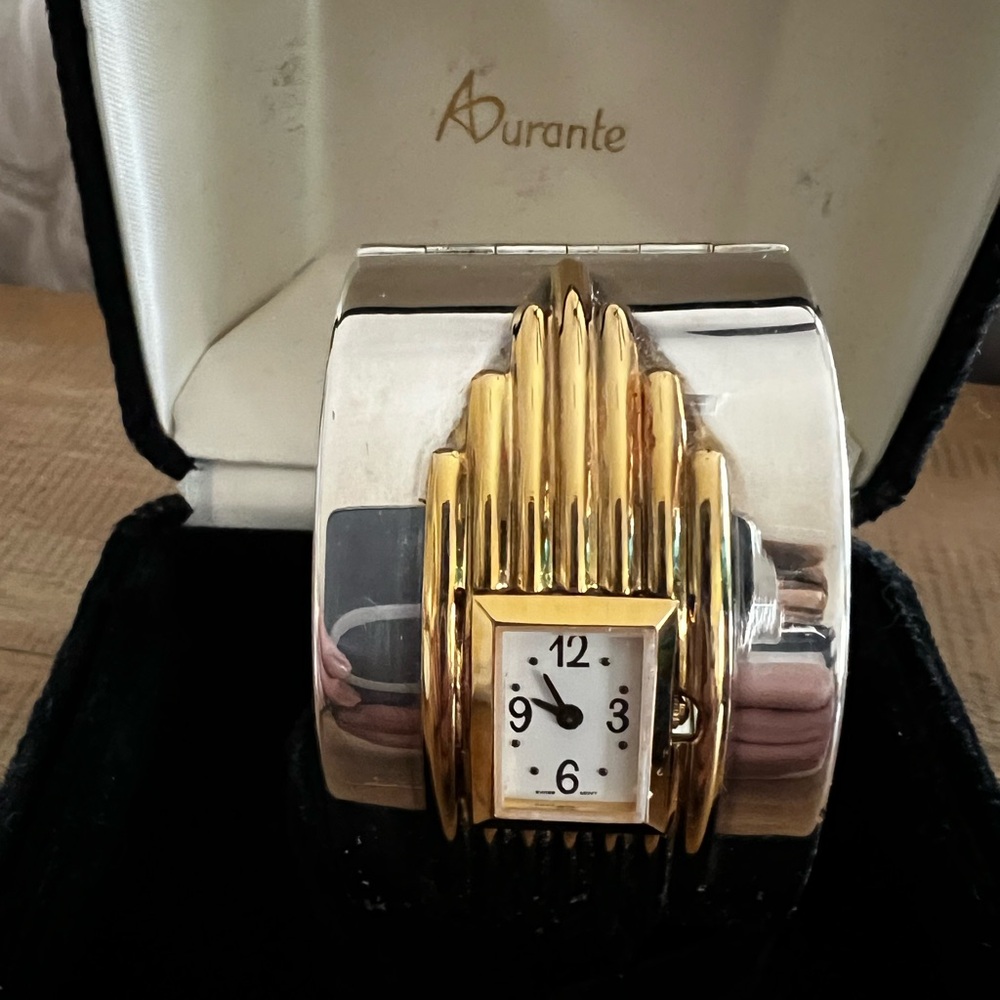 1987 Alfred Durante Watch Cuff Bracelet